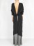 Crafted black coat/cardigan  Maam with love